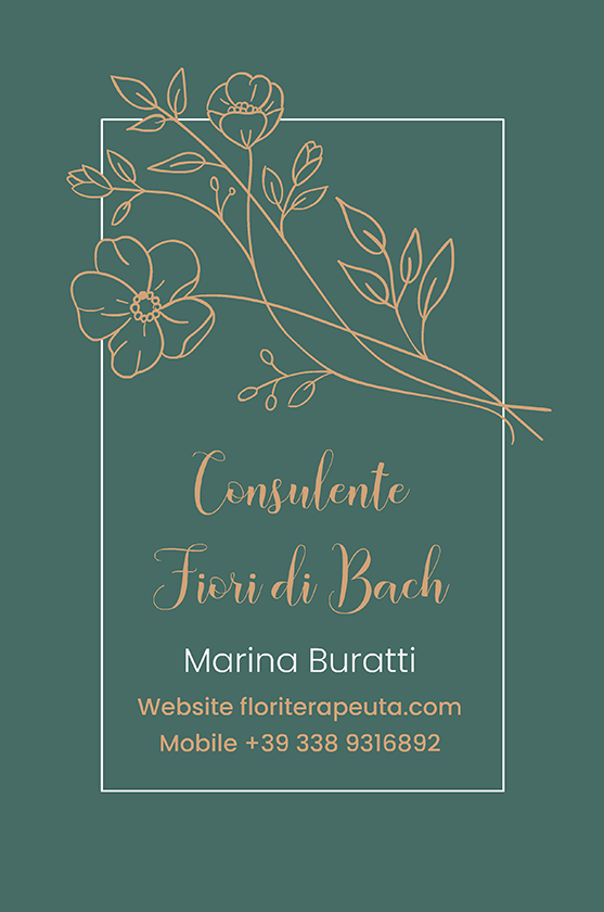 Floriterapeuta Marina Buratti